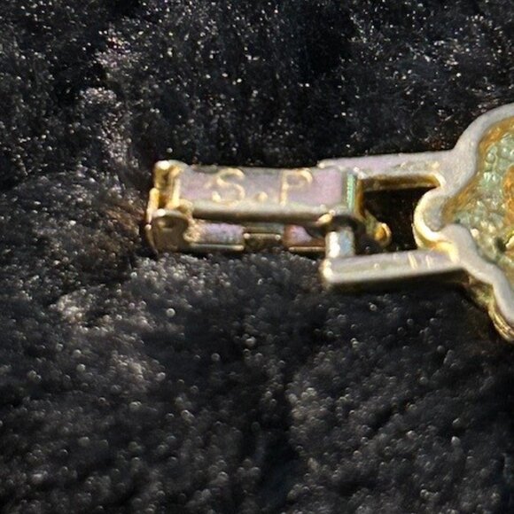 Vintage Avon Sliding Christmas Charm Bracelet - Picture 9 of 10